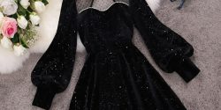 مدل لباس عروسکی آستین دار و مجلسی در اینستاگرام