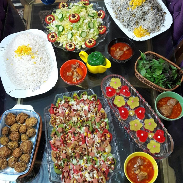سفره آرایی برنج سفره آرایی مدرن سفره آرایی شام سفره آرایی ساده سفره آرایی میوه سفره آرایی صبحانه کانال آموزش سفره آرایی 