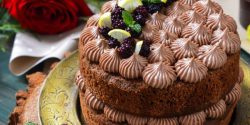 تزیین کیک جدید شیک و شکلاتی + تزیین کیک جدید دخترانه