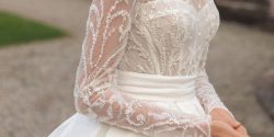 مدل لباس عروس ساده و بدون پف + لباس عروس ساده اروپایی