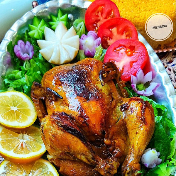 تزیین مرغ شکم پر با کاهو تزیین مرغ برای سفره شام تزیین مرغ شکم پر ساده تزیین مرغ شکم پر با رب انار تزیین مرغ شکم پر با برنج تزیین مرغ شکم پر بدون فر مواد لازم برای تزیین مرغ شکم پر