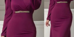 مدل لباس مجلسی شیک بلند و ساده + لباس مجلسی زنانه شیک