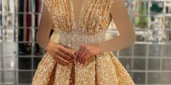 مدل لباس عروسکی مجلسی و جدید + لباس عروسکی گیپور دار