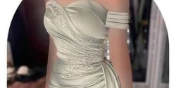 مدل لباس دکلته عروسکی + مدل لباس مجلسی دکلته جدید