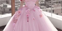 مدل لباس عروس رنگی جدید برای عقد + لباس عروس پرنسسی