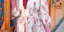 مدل لباس گلدار بلند و جدید + مدل لباس با پارچه های گل گلی