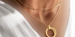 مدل گردنبند طلا شیک و خاص زنانه برای خانوم های خوش سلیقه
