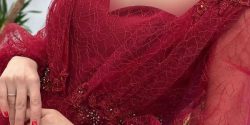مدل لباس یقه دلبری با طرح های شیک و لاکچری برای عروسی