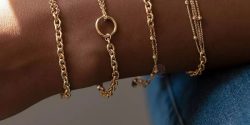 مدل دستبند طلا قفلی جدید و دخترانه + دستبند طلا پهن قفلی