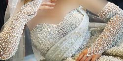 مدل لباس عروس لاکچری و بلند + لباس عروس شیک و لاکچری