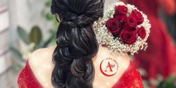 مدل شینیون ساده باز با طرح های مجلسی برای عروسی رفتن