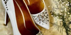 مدل کفش سفید برای عروس با طرح های شیک و خوشگل
