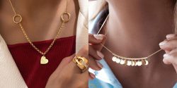 مدل گردنبند طلا زنانه جدید + انواع مدل های گردنبند طلا زنانه