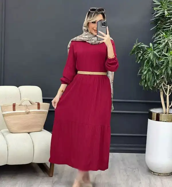 مدل مانتو پیراهنی بلند
