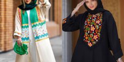 مدل مانتو پیراهنی دخترانه با بهترین طرح های مزونی
