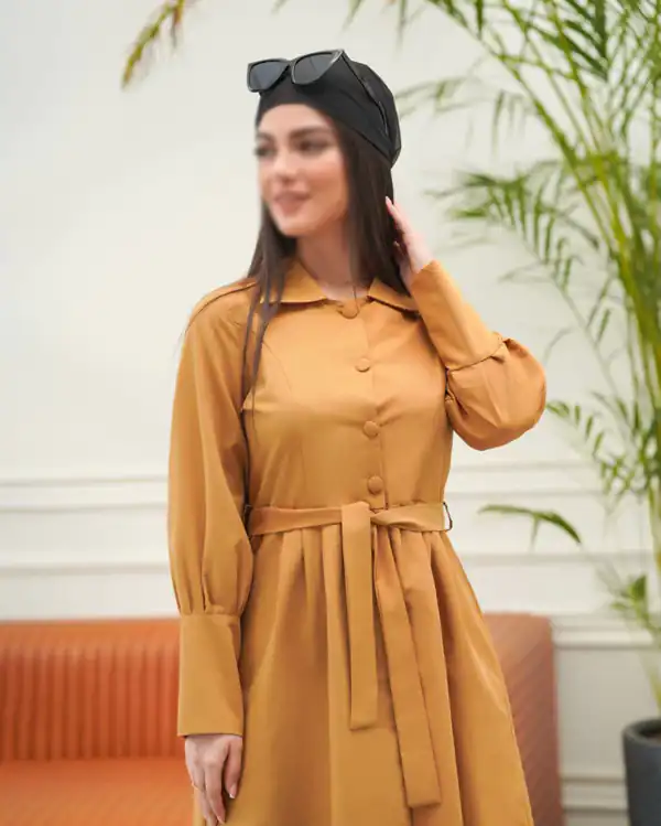 مدل مانتو پیراهنی دخترانه