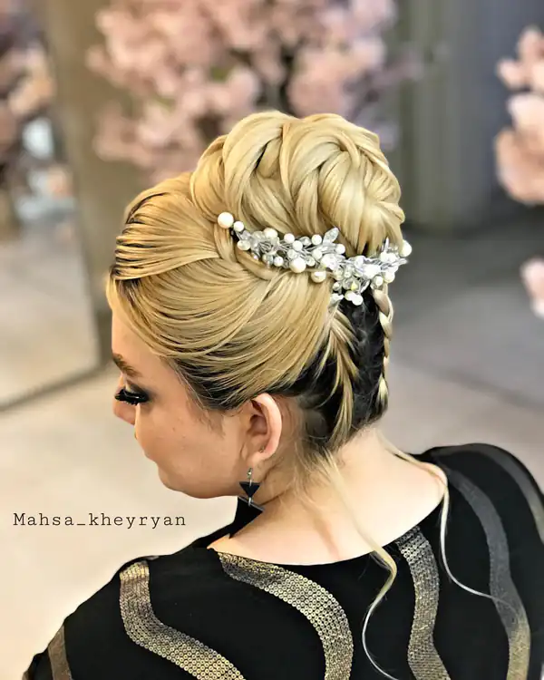 مدل مو زنانه برای عروسی