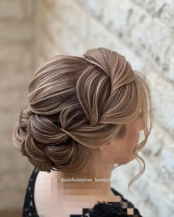 مدل مو زنانه برای عروسی