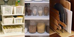 نحوه چیدمان کابینت آشپزخانه + چیدمان روی کابینت آشپزخانه
