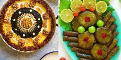 زیباترین تزیین غذا + تزیین میز غذا برای مهمانی های خاص