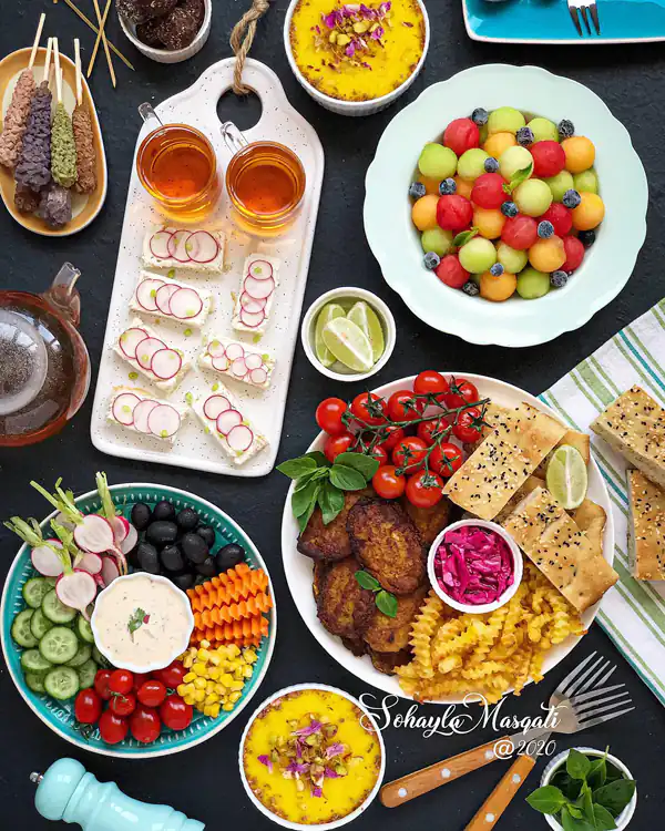 زیباترین تزیین غذا