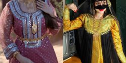 مدل لباس عربی دخترانه با طرح های زیبا و مجلسی