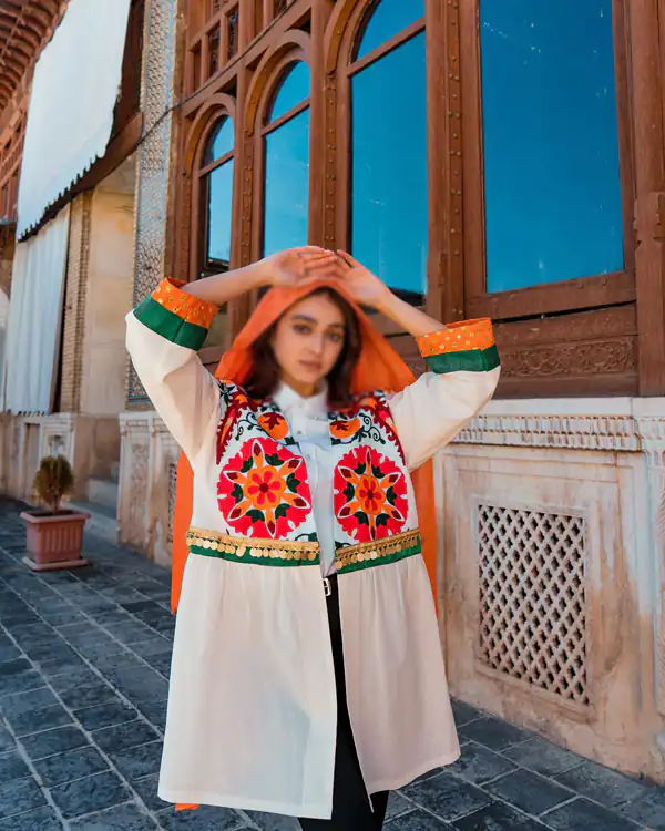 مدل مانتو بخارا دوزی