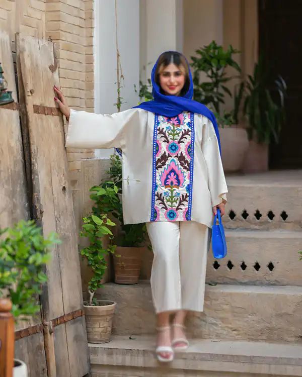 مدل مانتو بخارا دوزی