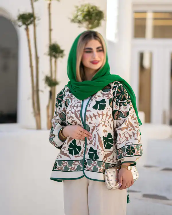 مدل مانتو بخارا دوزی