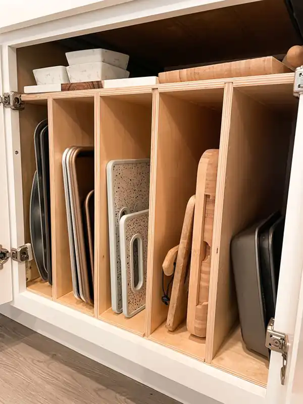 مرتب چیدن کابینت