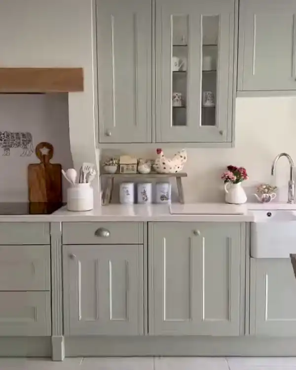 چیدمان روی کابینت شیک