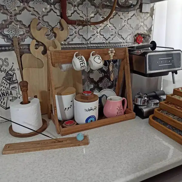 مدل چیدمان روی کابینت