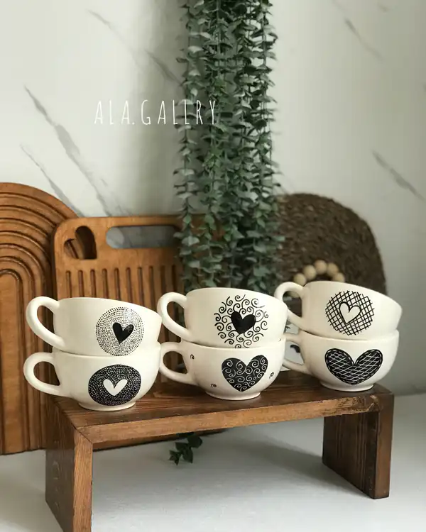 مدل چیدمان روی کابینت