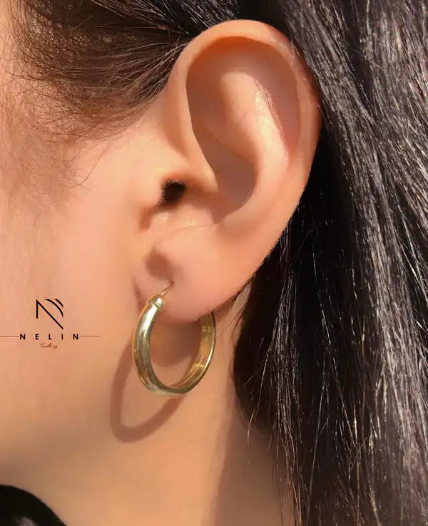 مدل گوشواره طلا حلقه ای