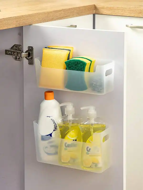 مرتب کردن کابینت زیر سینک