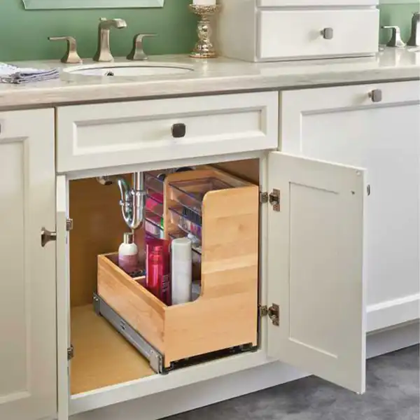 مرتب کردن کابینت زیر سینک