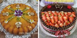 تزیین کیک تولد ساده در خانه با ایده های شیک و خوشگل