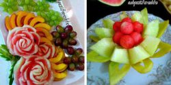 تزیین میوه تابستانی ساده + چیدمان میوه های تابستانی در ظرف