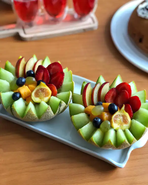 تزیین میوه تابستانی