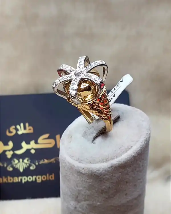 مدل انگشتر طلا تاج