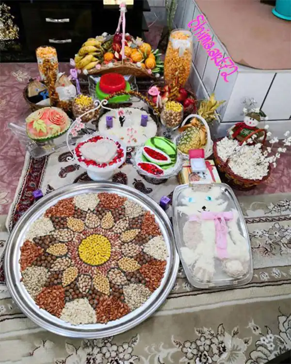 تزیین شب یلدا ۱۴۰۳ جدید