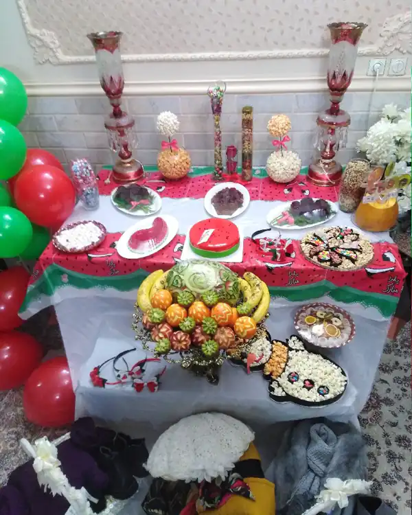 تزیین شب یلدا ۱۴۰۳ جدید