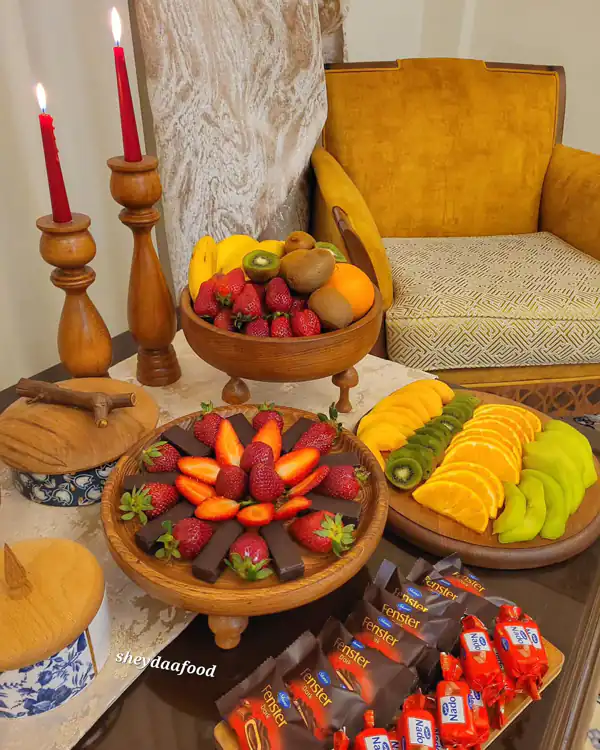 میز عصرانه لاکچری