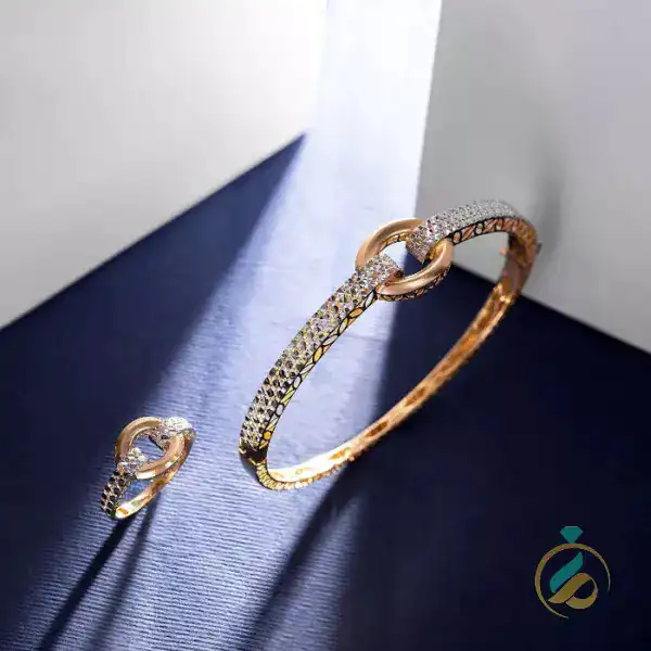 مدل دستبند و انگشتر طلا جدید