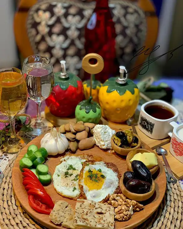 تزیین صبحانه عروس