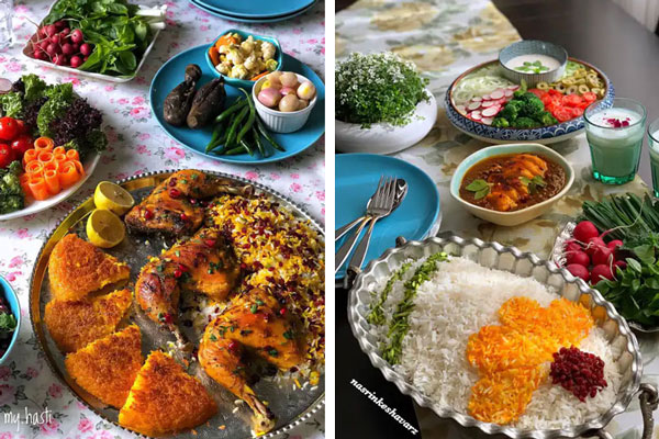 میز شام ساده و شیک چیدمان میز شام مهمانی چیدمان میز شام سلف سرویس تزیین میز سلف سرویس تولد تزیین میز شام تولد عکس میز شام لاکچری خارجی