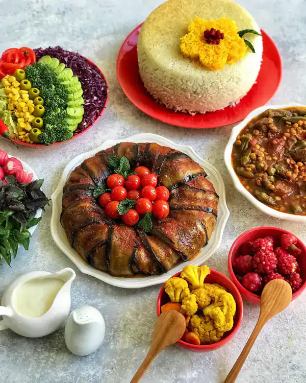 میز شام