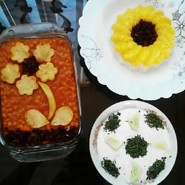 تزیین خورش قیمه
