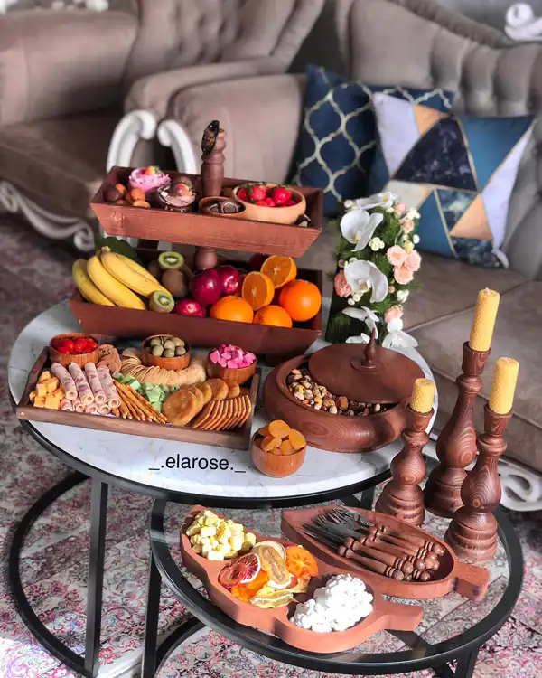 جدیدترین تزیین میز شب یلدا