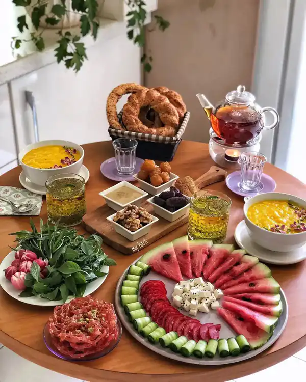 میز عصرانه شیک